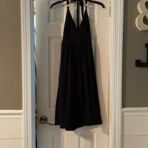 Black tie halter top dress. Victoria’s Secret size medium